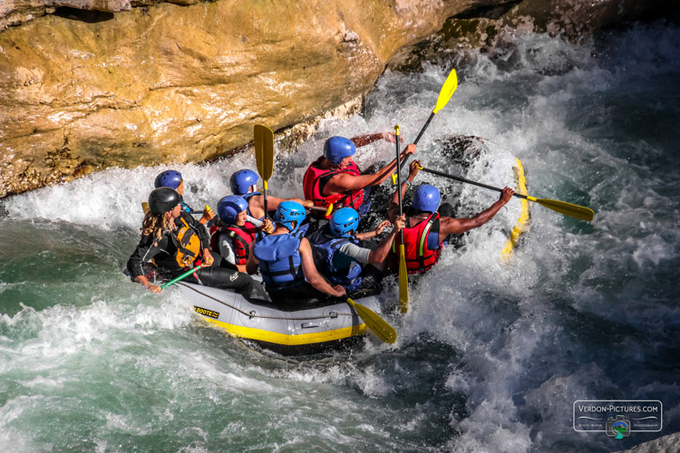 photo raft rafting verdon